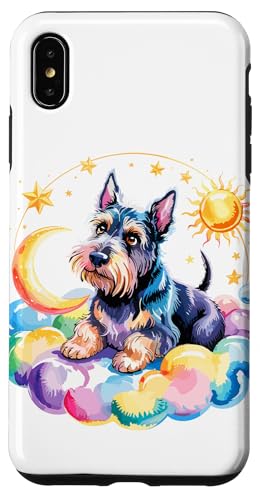 Rainbow Clouds Scottish Terrier Scottie Terriers Hülle für iPhone XS Max von Scottish Terrier Dog Lover Gifts