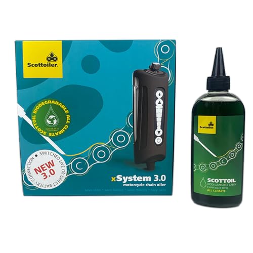 Scottoiler xSystem 3.0 - All Climate Biologisch abbaubares grünes Scottoil - SO-8150-30 von Scottoiler