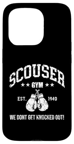 Scouser Gym Boxhandschuhe Vintage Fighting Spirit Hülle für iPhone 15 Pro Scouser Gym Boxhandschuhe Vintage Fighting Spirit Hülle für iPhone 15 Pro von Scouser Boxing Fighting Gym Design Apparel