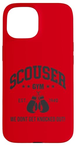 Scouser Gym Boxhandschuhe Vintage Fighting Spirit dunkel Hülle für iPhone 15 Scouser Gym Boxhandschuhe Vintage Fighting Spirit dunkel Hülle für iPhone 15 von Scouser Boxing Fighting Gym Design Apparel