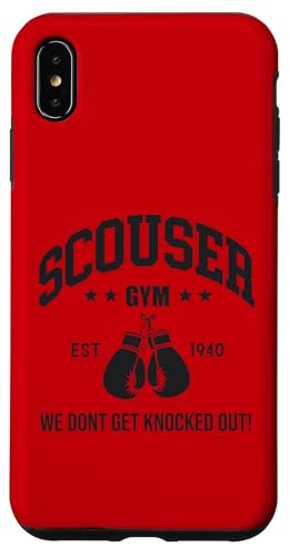 Scouser Gym Boxhandschuhe Vintage Fighting Spirit dunkel Hülle für iPhone XS Max Scouser Gym Boxhandschuhe Vintage Fighting Spirit dunkel Hülle für iPhone XS Max von Scouser Boxing Fighting Gym Design Apparel