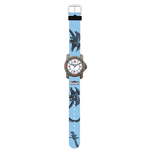 SCOUT Uhren Jungen Analog Quarz Uhr mit Textilband Armband 1 von Scout