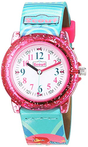 SCOUT Uhren Mädchen Analog Quarz Uhr mit Kunststoffband Armband 1 von Scout