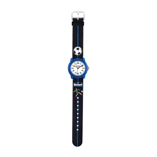 Scout Jungen-Armbanduhr Analog Quarz Kunstleder 280305000 von Scout