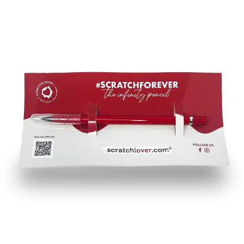 Scratch Lover The New Infinity Pencil – Bleistift mit ewiger Spitze, bis zu 20 km Schreiben wie 200 klassische Bleistifte, Geschenkidee, Design-Gadgets von Scratch Lover