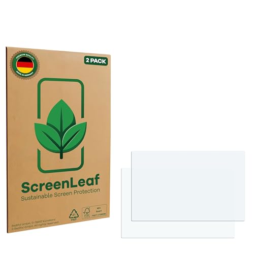 ScreenLeaf (2 Stück Schutzfolie 5.6" für Standardgrößen mit 5,6 Zoll (14.2 cm) [122 x 76 mm, 16:10] [r Displayschutz, Folie, transparent] von ScreenLeaf