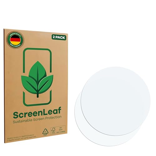 ScreenLeaf (2 Stück Schutzfolie für Casio W-216H-1AV [nachhaltiger Displayschutz, Folie, transparent, kratzfest] von ScreenLeaf