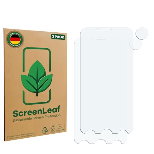ScreenLeaf (2 Stück Schutzfolie für Doro Aurora A10 (Display+Kamera) [nachhaltiger Displayschutz, Folie, transparent, kratzfest] von ScreenLeaf