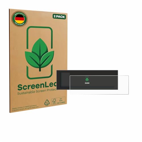 ScreenLeaf (2 Stück Schutzfolie für EcoFlow DELTA 3 Plus [nachhaltiger Displayschutz, Folie, transparent, kratzfest] von ScreenLeaf