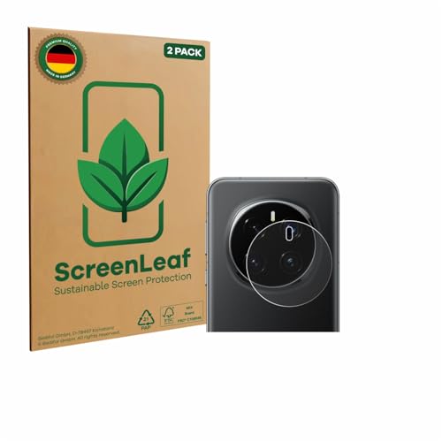 ScreenLeaf (2 Stück Schutzfolie für Honor Magic 7 Pro (NUR Kameraschutz) [nachhaltiger Displayschutz, Folie, transparent, kratzfest] von ScreenLeaf