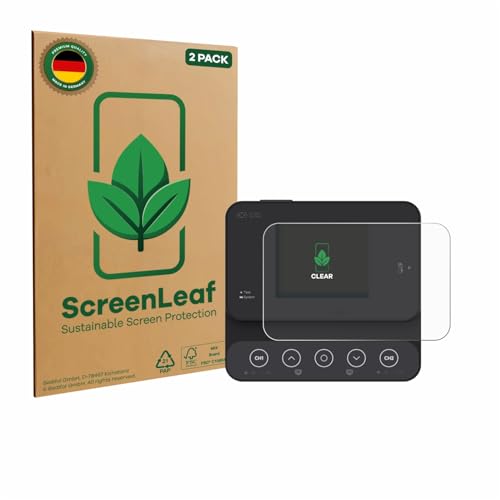 ScreenLeaf (2 Stück Schutzfolie für ISDT K2Zip [nachhaltiger Displayschutz, Folie, transparent, kratzfest] von ScreenLeaf