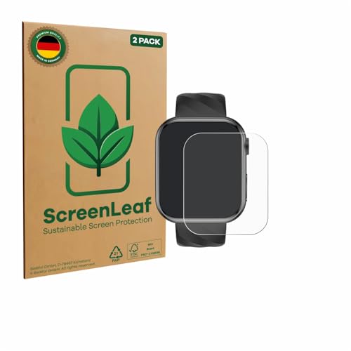 ScreenLeaf (2 Stück Schutzfolie für Lgnitek MT500 1.97" [nachhaltiger Displayschutz, Folie, transparent, kratzfest] von ScreenLeaf