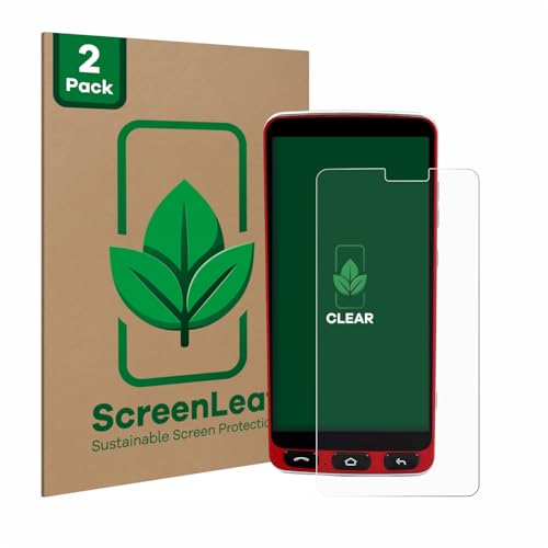 ScreenLeaf (2 Stück Schutzfolie für Olympia Neo Smartphone [nachhaltiger Displayschutz, Folie, transparent, kratzfest] von ScreenLeaf