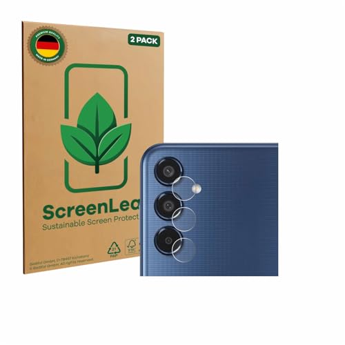 ScreenLeaf (2 Stück Schutzfolie für Samsung Galaxy M35 (NUR Kameraschutz) [nachhaltiger Displayschutz, Folie, transparent, kratzfest] von ScreenLeaf
