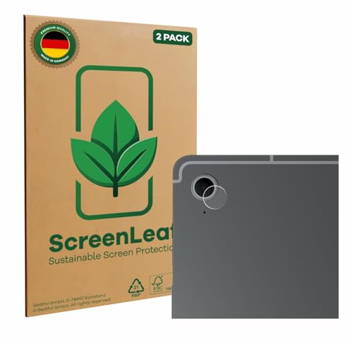 ScreenLeaf (2 Stück Schutzfolie für Samsung Galaxy Tab S10 FE (NUR Kameraschutz) [nachhaltiger Displayschutz, Folie, transparent, kratzfest] von ScreenLeaf