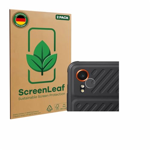 ScreenLeaf (2 Stück Schutzfolie für Samsung Galaxy XCover 7 Pro (NUR Kameraschutz) [nachhaltiger Displayschutz, Folie, transparent, kratzfest] von ScreenLeaf