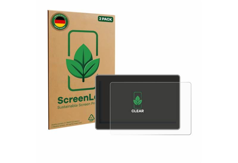 ScreenLeaf Displayschutzfolie Schutzfolie für Launch X-431 Pro V5, 2 Stück, nachhaltiger Displayschutz Schutz Folie Klar Transparent von ScreenLeaf