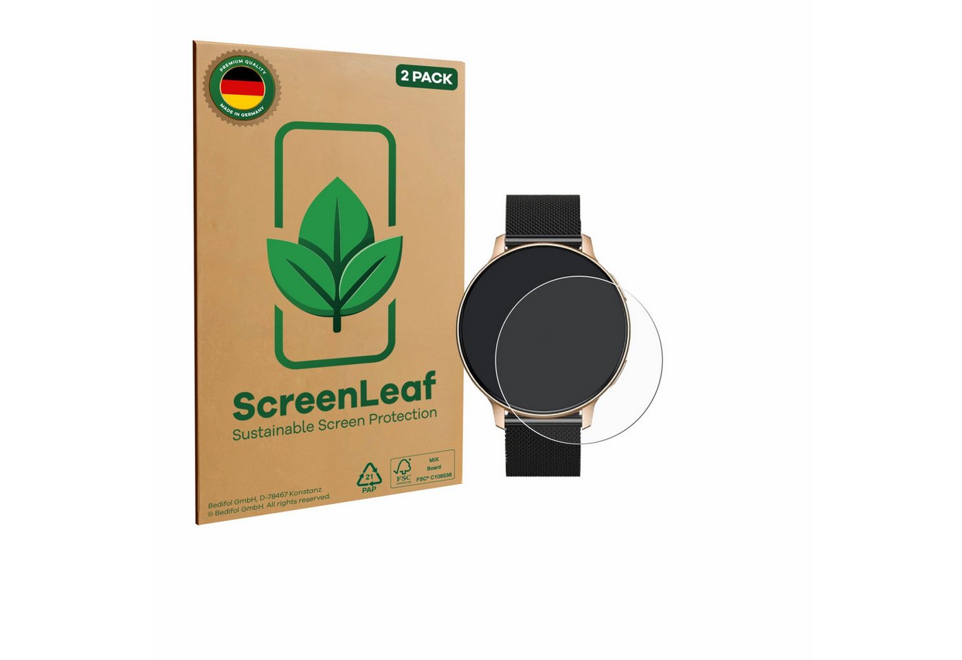 ScreenLeaf Displayschutzfolie Schutzfolie für Swgota S 53 1.39", 2 Stück, nachhaltiger Displayschutz Schutz Folie Klar Transparent ScreenLeaf Displayschutzfolie Schutzfolie für Swgota S 53 1.39", 2 Stück, nachhaltiger Displayschutz Schutz Folie Klar Transparent von ScreenLeaf