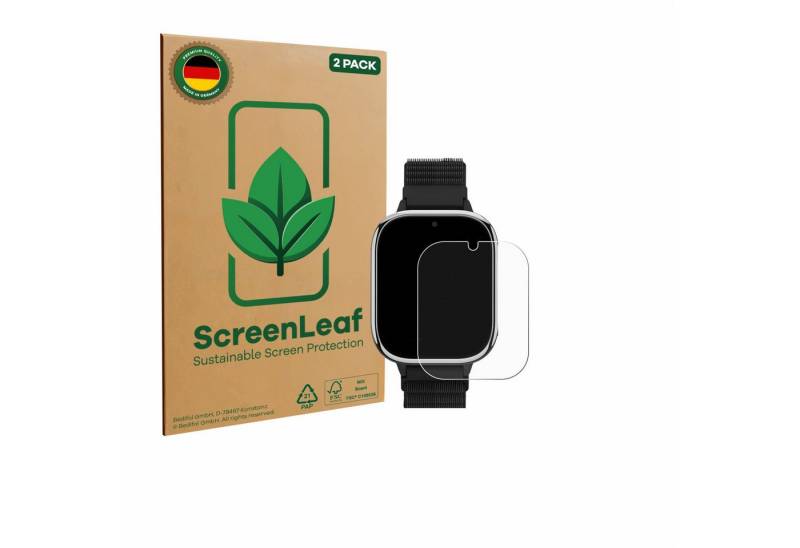ScreenLeaf Displayschutzfolie Schutzfolie für Swgota T40 4G, 2 Stück, nachhaltiger Displayschutz Schutz Folie Klar Transparent von ScreenLeaf