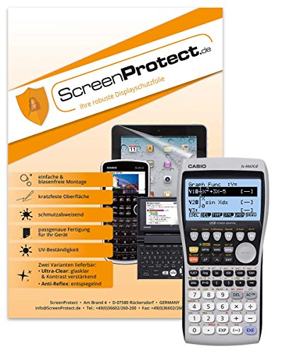 ScreenProtect Displayschutzfolie AntiReflex für Casio FX-9860GII/SD mit Rakel und Microfasertuch ScreenProtect Displayschutzfolie AntiReflex für Casio FX-9860GII/SD mit Rakel und Microfasertuch von ScreenProtect