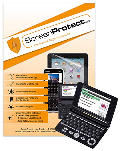 ScreenProtect Displayschutzfolie UltraClear für Casio EW-G6600C mit Rakel und Microfasertuch ScreenProtect Displayschutzfolie UltraClear für Casio EW-G6600C mit Rakel und Microfasertuch von ScreenProtect