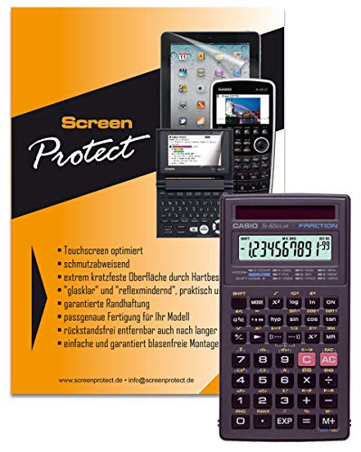 ScreenProtect Displayschutzfolie UltraClear für Casio FX-82 Solar mit Rakel und Microfasertuch ScreenProtect Displayschutzfolie UltraClear für Casio FX-82 Solar mit Rakel und Microfasertuch von ScreenProtect