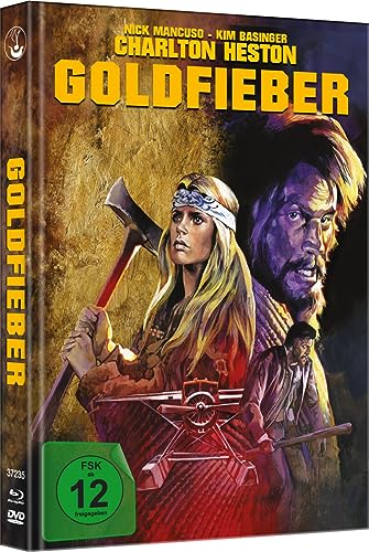 Goldfieber - Kinofassung (Limited Mediabook Cover A mit Blu-ray+DVD+Booklet, neues Master, auf 500 Stück limitiert) von Screenbound / Hansesound (Soulfood)