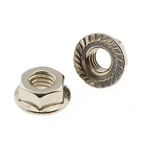 Screws4Bikes | 10x 3/8-24 UNF Mutter mit Flansch Zoll | Edelstahl Screws4Bikes | 10x 3/8-24 UNF Mutter mit Flansch Zoll | Edelstahl von Screws4Bikes