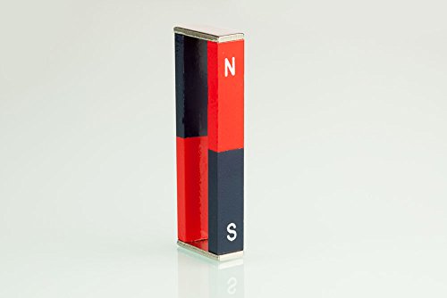 Scribble Educational Alnico-Stabmagnete – Norden und Süden gekennzeichnet, XL – 6er-Pack (11 x 6 x 75 mm) von Scribble