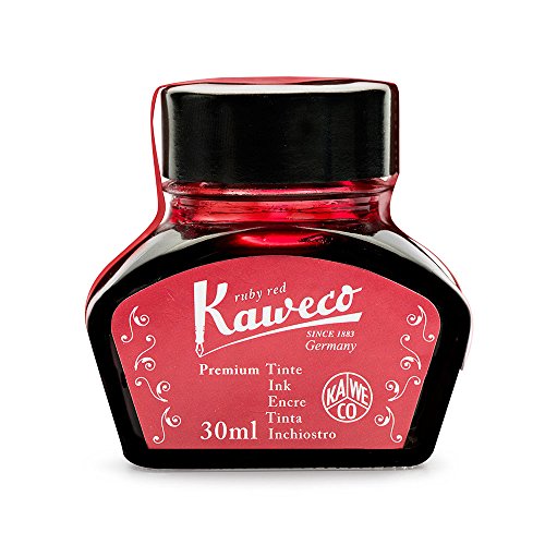 Kaweco Tintenglas Ruby Red 30 ml von Scrikss