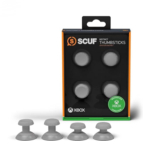 SCUF Controller für Xbox One, Xbox One SCUF Game Controller, Dual Vibration Joystick Ergonomie Gamepad mit 3.5mm Audio Jack Joypad-X086 504-601-01-012-NA Hellgrau SCUF Controller für Xbox One, Xbox One SCUF Game Controller, Dual Vibration Joystick Ergonomie Gamepad mit 3.5mm Audio Jack Joypad-X086 504-601-01-012-NA Hellgrau von Scuf