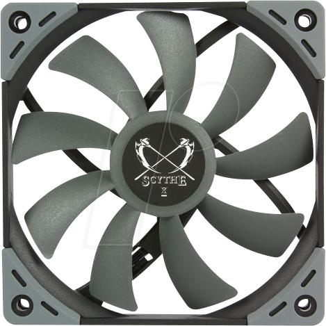 KF1215FD18 - Scythe Kaze Flex Slim Fan Gehäuselüfter, 120 mm, 1800 rpm von Scythe