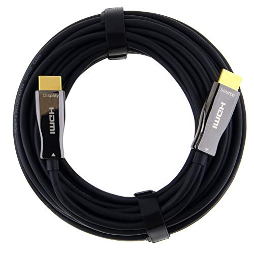15m Optisches Glasfaser HDMI 2.0b Kabel - UHD 2160p 4K@60Hz 4:4:4 HDR HDCP 2.2 von SeKi
