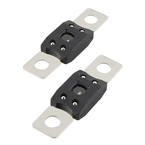 2 Stück SeKi Mega Schraubsicherung Hochstromsicherung 500A Ampere bis 58V DC - KFZ Auto LKW 2 Stück SeKi Mega Schraubsicherung Hochstromsicherung 500A Ampere bis 58V DC - KFZ Auto LKW von SeKi