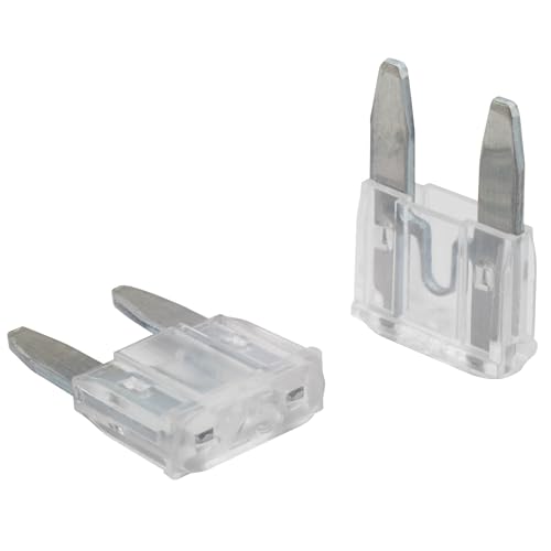 5 Stk. SeKi Mini Flachstecksicherung 25A weiß; Auto Sicherung 32V/DC Flachsicherung Boot Anhänger LKW Wohnwagen von SeKi