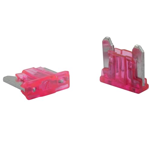 5 Stk. SeKi Mini LP Low Profile Flachstecksicherung 4A pink; Auto Sicherung 58V/DC Flachsicherung Boot Anhänger LKW Wohnwagen von SeKi