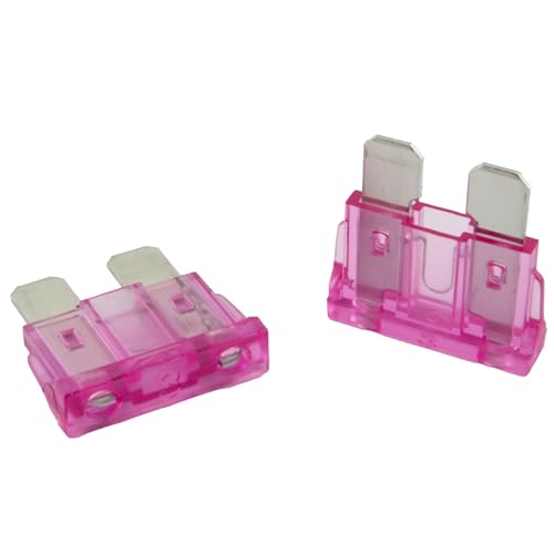 5 Stk. SeKi Standard ATO Flachstecksicherung 3A violett; Auto Sicherung 19mm Flachsicherung 32V/DC Boot Wohnwagen von SeKi