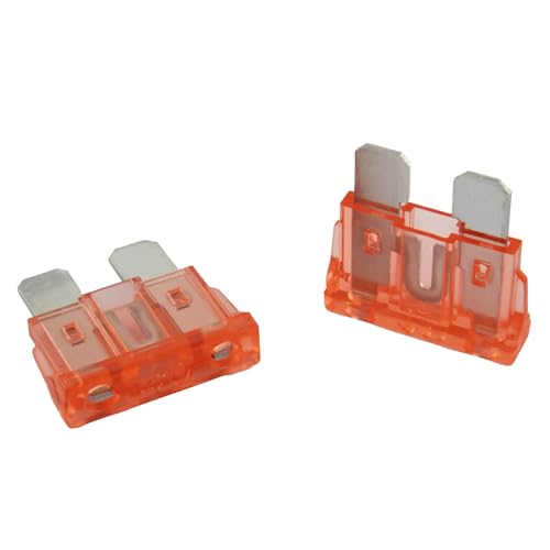 5 Stk. SeKi Standard ATO Flachstecksicherung 40A orange; Auto Sicherung 19mm Flachsicherung 32V/DC Boot Wohnwagen von SeKi