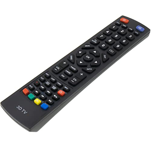 SeKi Ersatz-Fernbedienung passend für Blaupunkt 3D TV Smart Fernseher von SeKi
