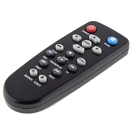Ersatz-Fernbedienung passend für Western Digital HD TV LIVE Ersatz-Fernbedienung passend für Western Digital HD TV LIVE von SeKi