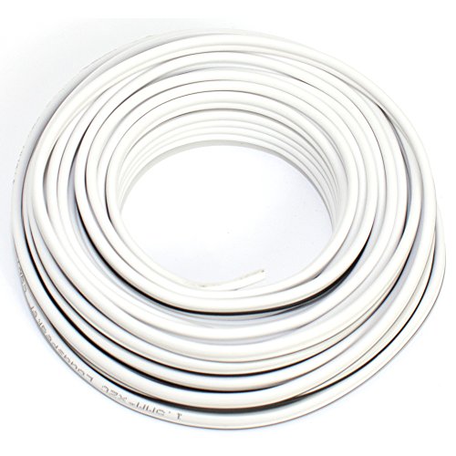 Lautsprecherkabel 2x1,50mm2 - 10m - weiss - CCA - Audiokabel - Boxenkabel Lautsprecherkabel 2x1,50mm2 - 10m - weiss - CCA - Audiokabel - Boxenkabel von SeKi