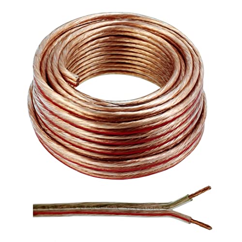 Lautsprecherkabel 2x4,00mm2 - 10m - transparent - CCA - Audiokabel - Boxenkabel Lautsprecherkabel 2x4,00mm2 - 10m - transparent - CCA - Audiokabel - Boxenkabel von SeKi