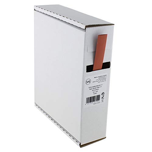 Schrumpfschlauch transparent 2:1, 2,4-1,2mm, 11,5 Meter - Spenderbox Schrumpfschlauch transparent 2:1, 2,4-1,2mm, 11,5 Meter - Spenderbox von SeKi