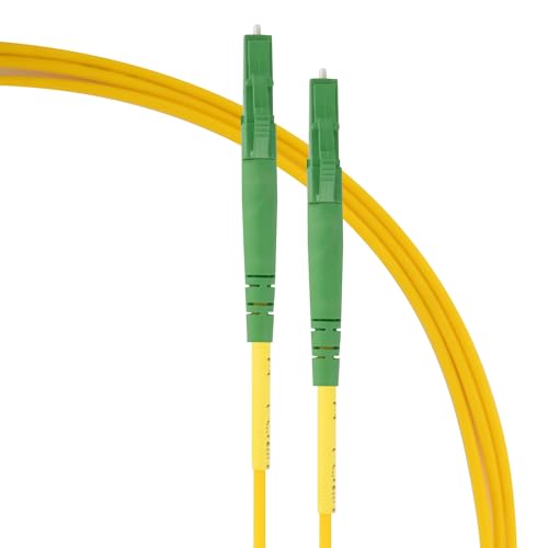 SeKi 30 Meter LWL Glasfaserkabel Simplex LC/APC 8° auf LC/APC 8° Stecker, 9/125μm OS2 Patchkabel, Lichtwellenleiter LSZH, Gelb, Singlemode SeKi 30 Meter LWL Glasfaserkabel Simplex LC/APC 8° auf LC/APC 8° Stecker, 9/125μm OS2 Patchkabel, Lichtwellenleiter LSZH, Gelb, Singlemode von SeKi