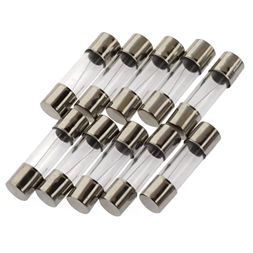SeKi Feinsicherung 0,8A (800mA), 5x20mm, Träge 10er Packung Glassicherung 250V von SeKi