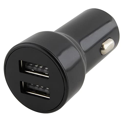 SeKi Zigarettenanzünder USB Ladegerät - Dual USB Autoladegerät Mini 3.1A USB Auto Ladegerät Schnellladung, kompatibel mit Apple iPhone, Samsung Galaxy, Nokia, Xiaomi, Google Pixel, LG, Huawei von SeKi