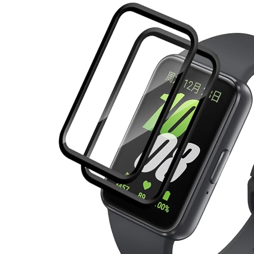 SeNool [2 Stück Schutzfolie für Samsung Galaxy Fit 3, 3D Full Coverage Displayschutz, [Anti-Kratzer, Blasenfrei, Anti-Fingerabdruck] Displayschutzfolie für Samsung Galaxy Fit 3 von SeNool