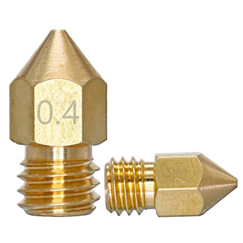 5x 0,4mm Düsen für Creality Ender 3, Ender 5, Cr10 usw. MK8 3D Drucker Nozzle 5x 0,4mm Düsen für Creality Ender 3, Ender 5, Cr10 usw. MK8 3D Drucker Nozzle von Sea 3D