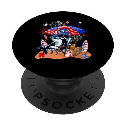 Orca Sonnenbrille Relaxing On Beach 4. Juli US-Flagge PopSockets Klebender PopGrip Orca Sonnenbrille Relaxing On Beach 4. Juli US-Flagge PopSockets Klebender PopGrip von Sea Animal 4th Of July Costume