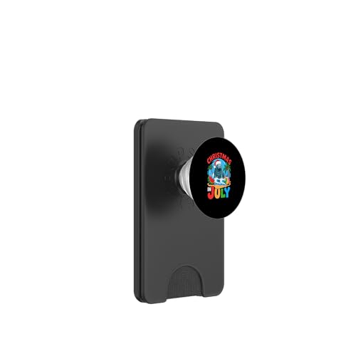Christmas In July Santa Manatee On Beach Sea Animal Lover PopSockets PopWallet für MagSafe Christmas In July Santa Manatee On Beach Sea Animal Lover PopSockets PopWallet für MagSafe von Sea Animal Vacations Costume